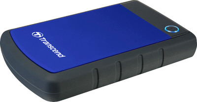 Transcend StoreJet 25H3B 2.5 inch 1 TB External Hard Disk Image