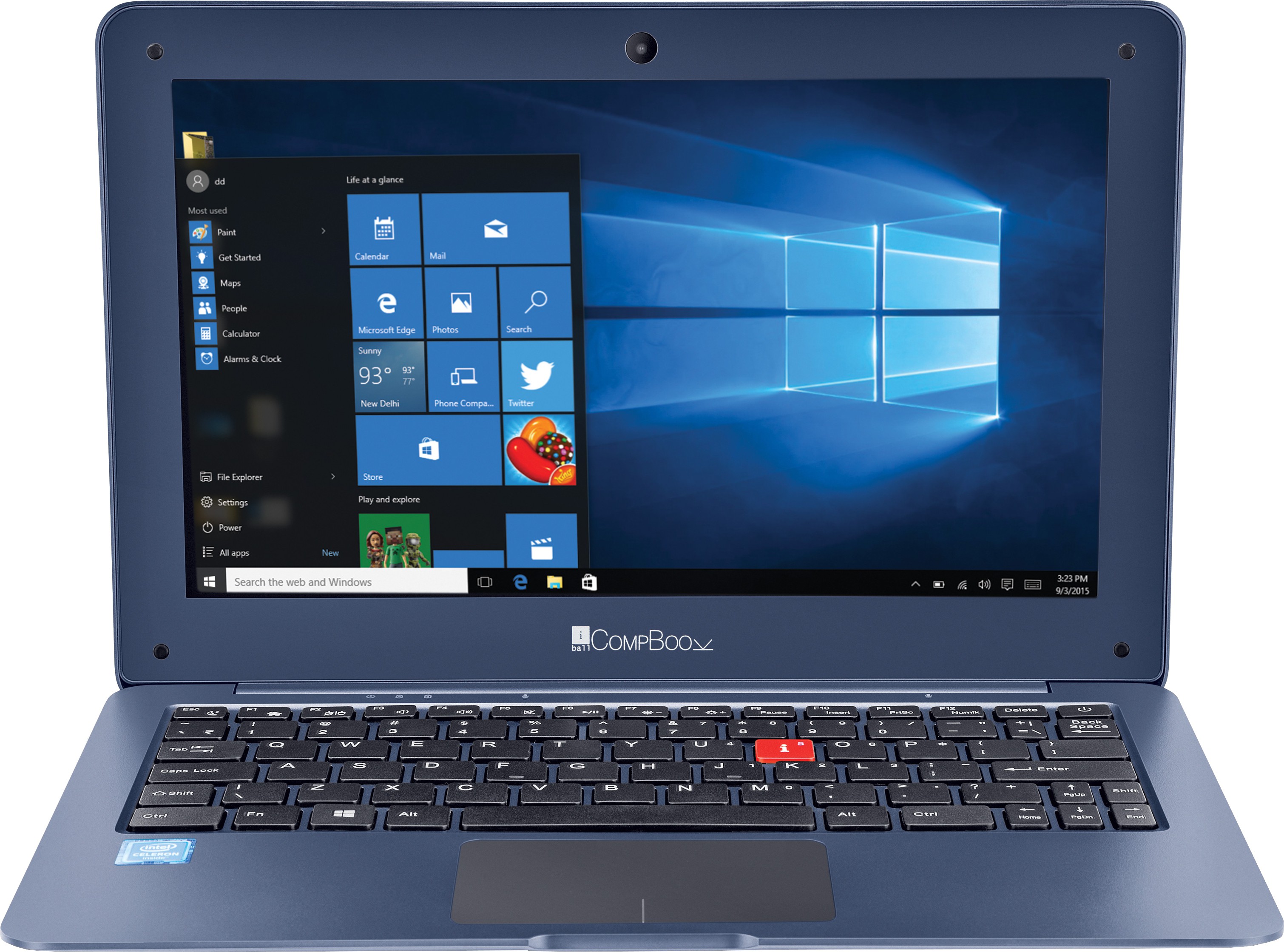 iBall CompBook Celeron Dual Core Merit G9 Laptop Image
