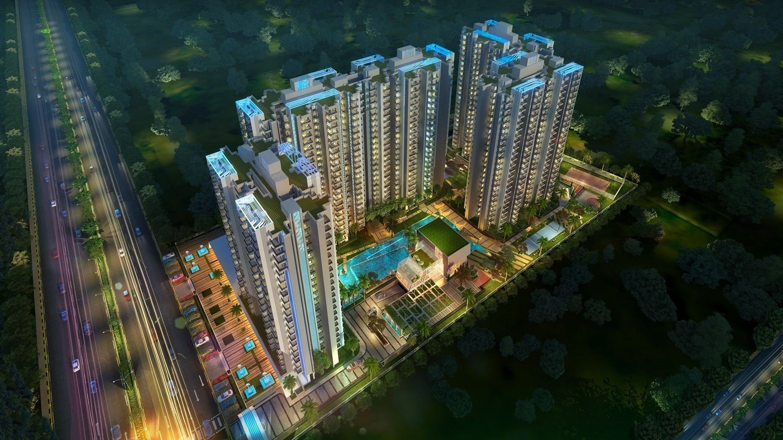 Shri Radha Aqua Garden - Sector 16B - Greater Noida Image